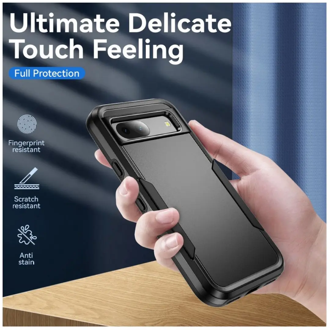 Selected Back Cover Google Pixel 8a - Zwart