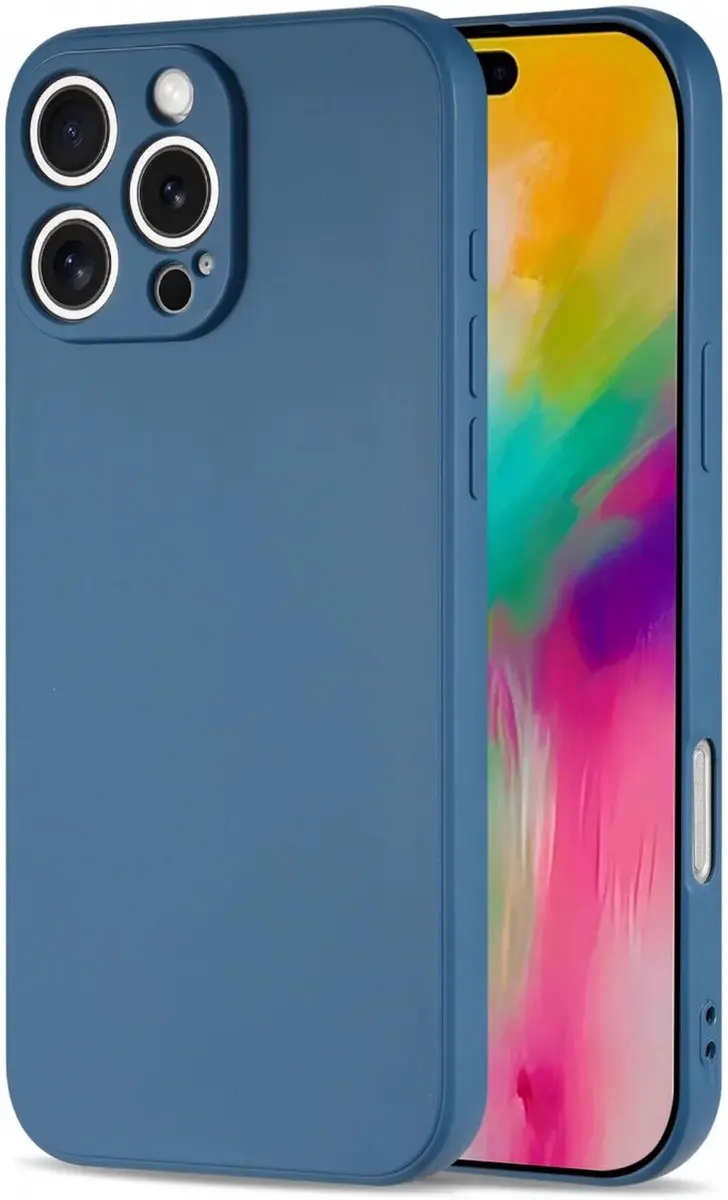 Selected Hoesje iPhone 16 Pro Max Blauw