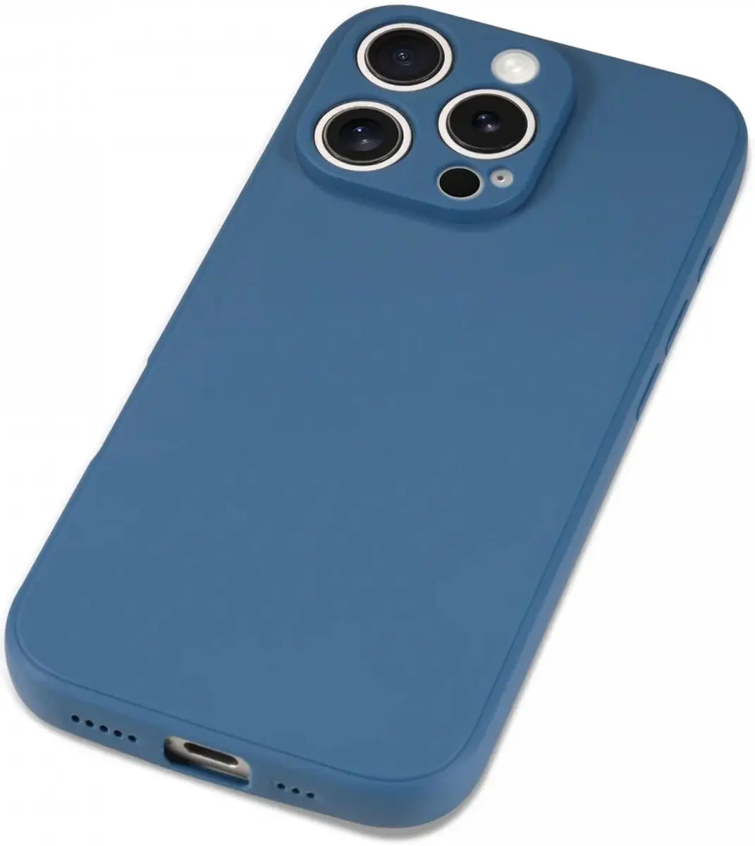 Selected Hoesje iPhone 16 Pro Max Blauw - Dun TPU