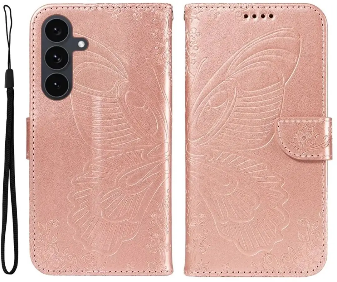 Selected Hoesje Samsung Galaxy S25 FE Wallet Book