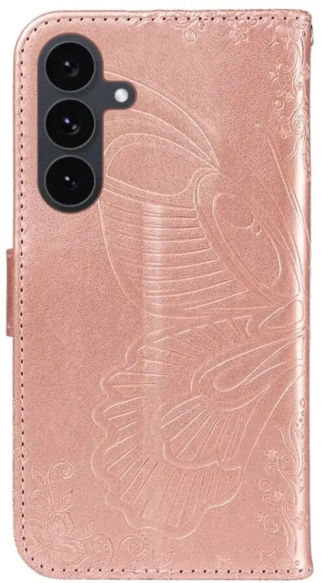 Selected Hoesje Samsung Galaxy S25 FE Wallet Book - Roze Goud - afbeelding 6 van 6