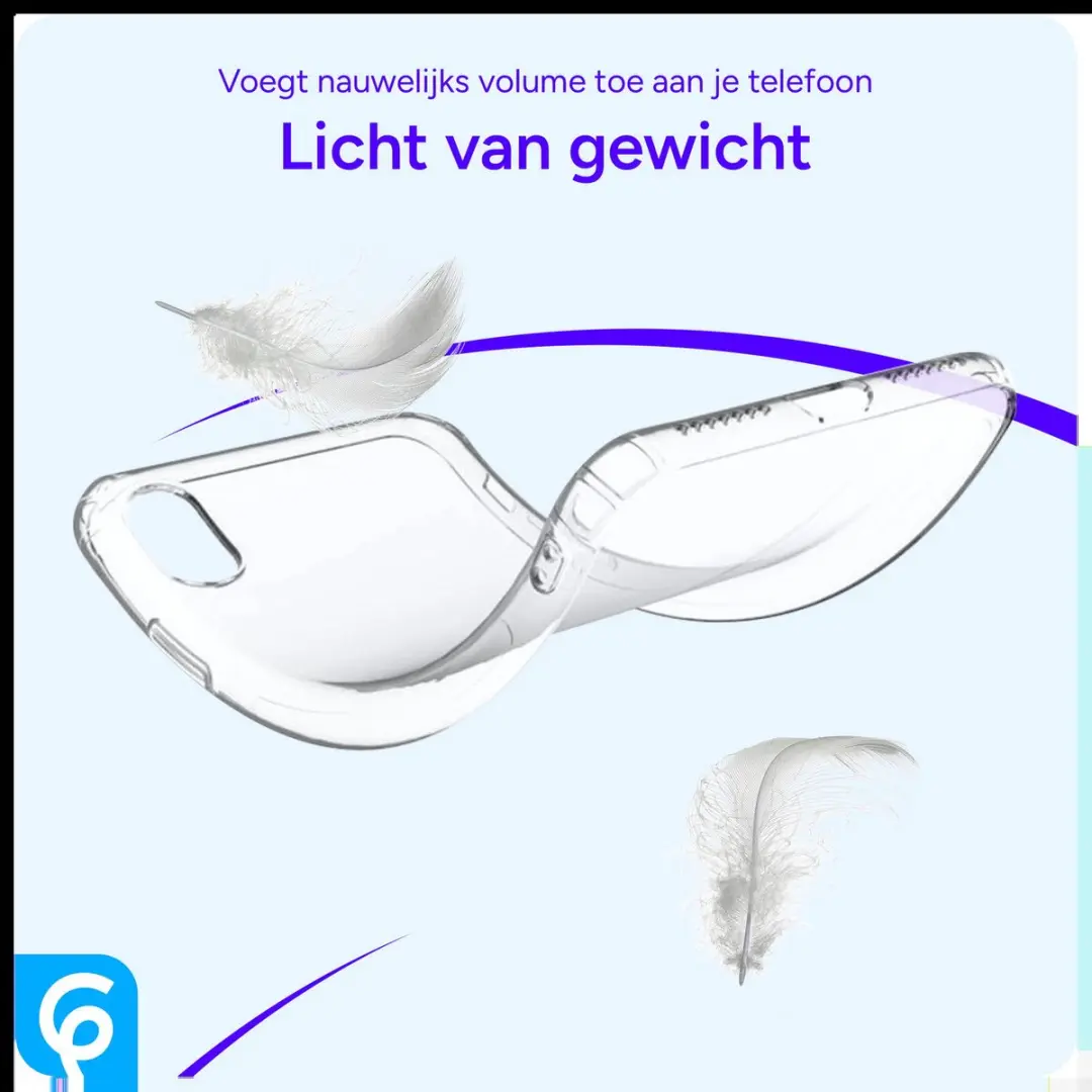 Selected Transparant Hoesje Oppo Reno 12 F - Shockbestendig