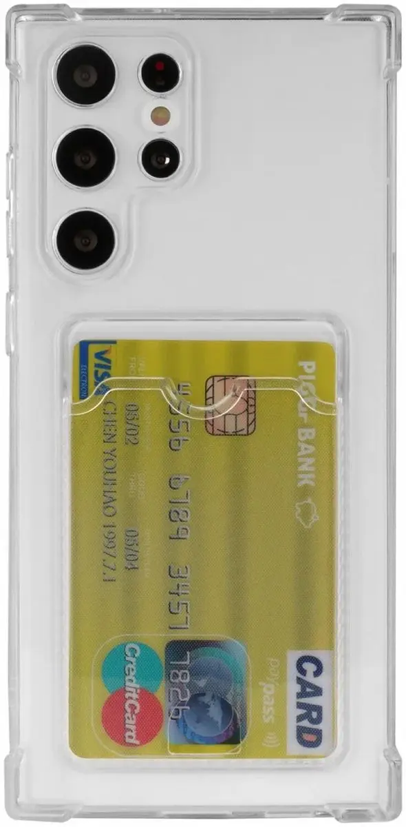 Selected Transparant TPU Hoesje Samsung Galaxy S22 Ultra