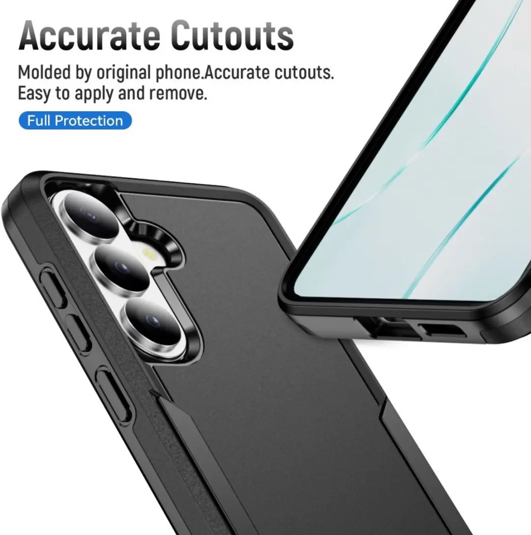 Selected Back Cover Samsung Galaxy S26 Rugged Hoesje - Zwart