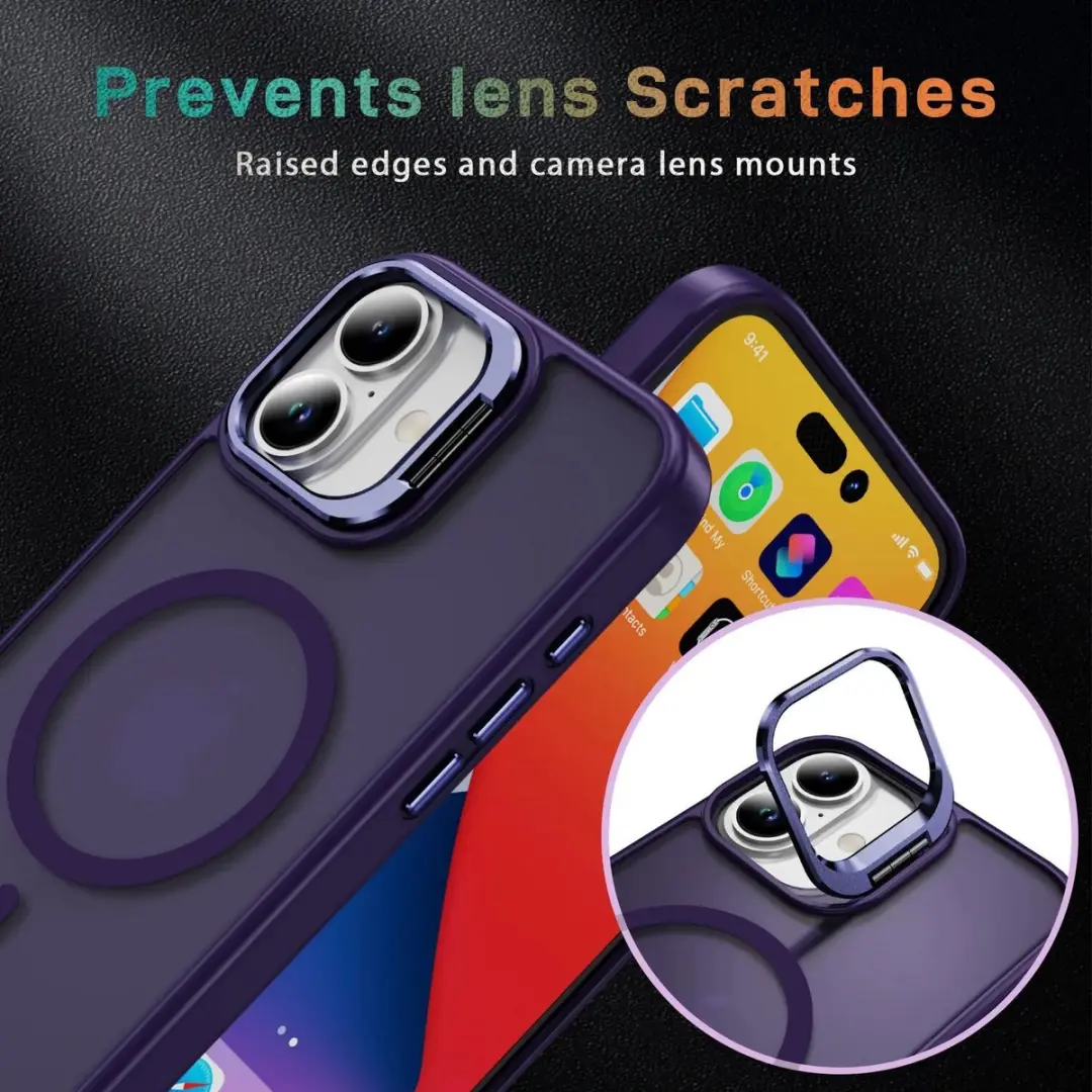 Selected by GSMpunt.nl iPhone 16 Hoesje - Paars - MagSafe & Qi2