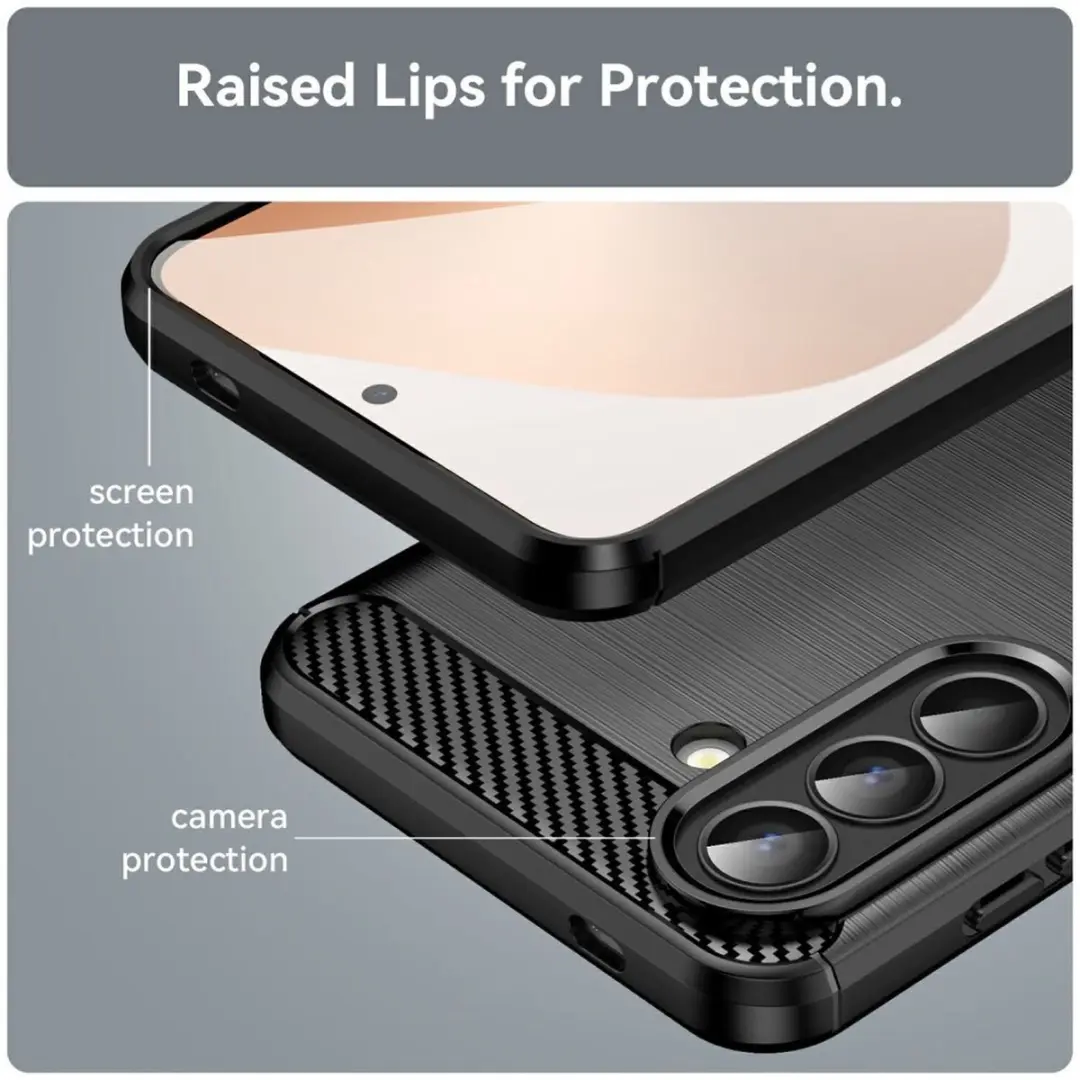 Selected TPU Hoesje Samsung Galaxy A57 - Zwart