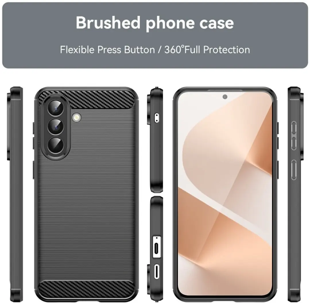Selected TPU Hoesje Samsung Galaxy A57 - Zwart