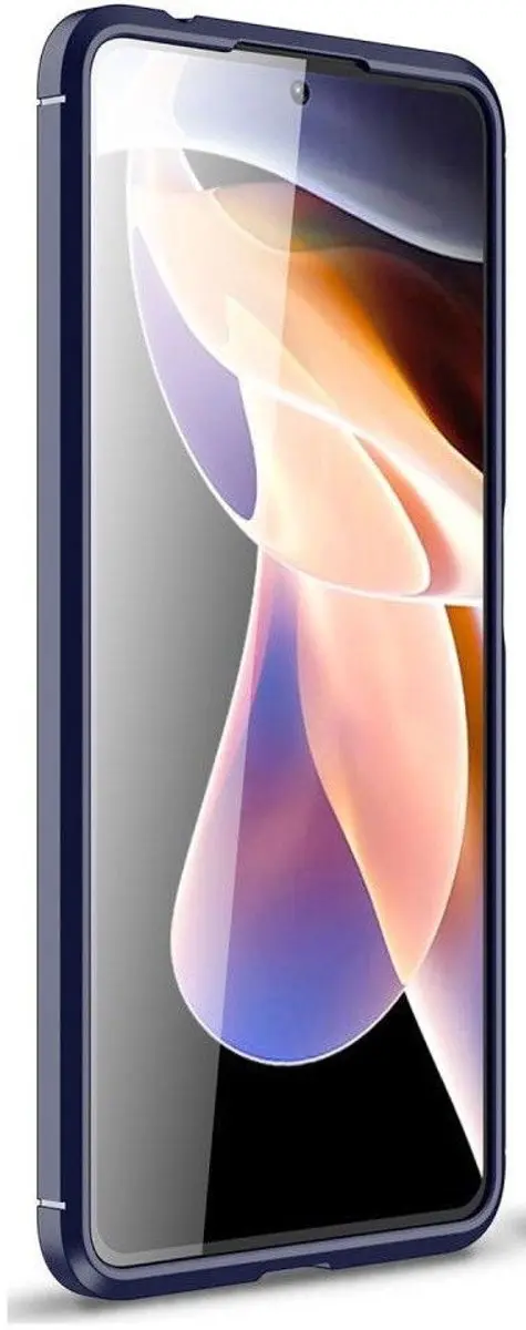 Selected TPU Hoesje Xiaomi Poco X4 Pro - Blauw