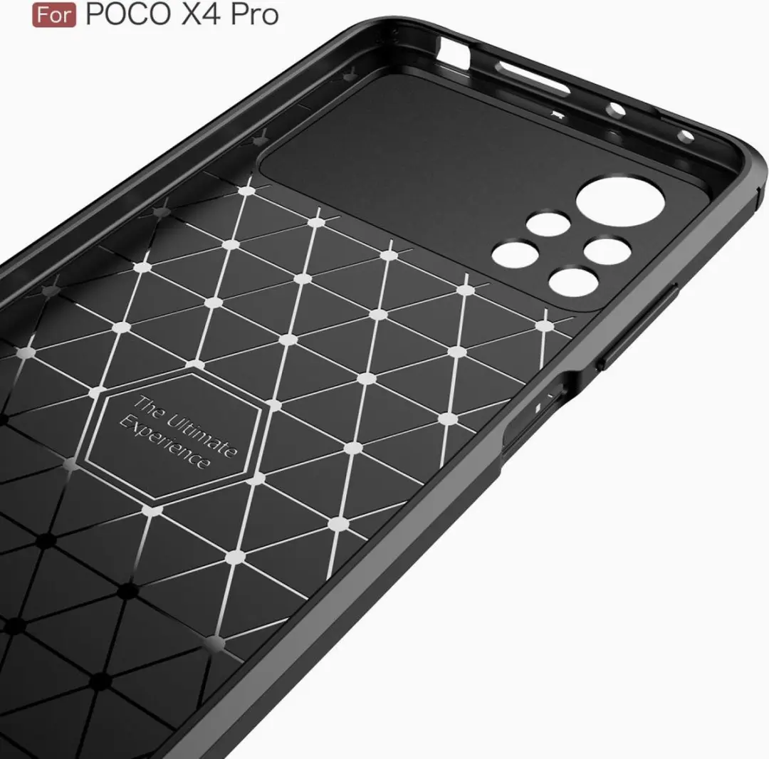 Selected TPU Hoesje Xiaomi Poco X4 Pro - Blauw - afbeelding 6 van 6