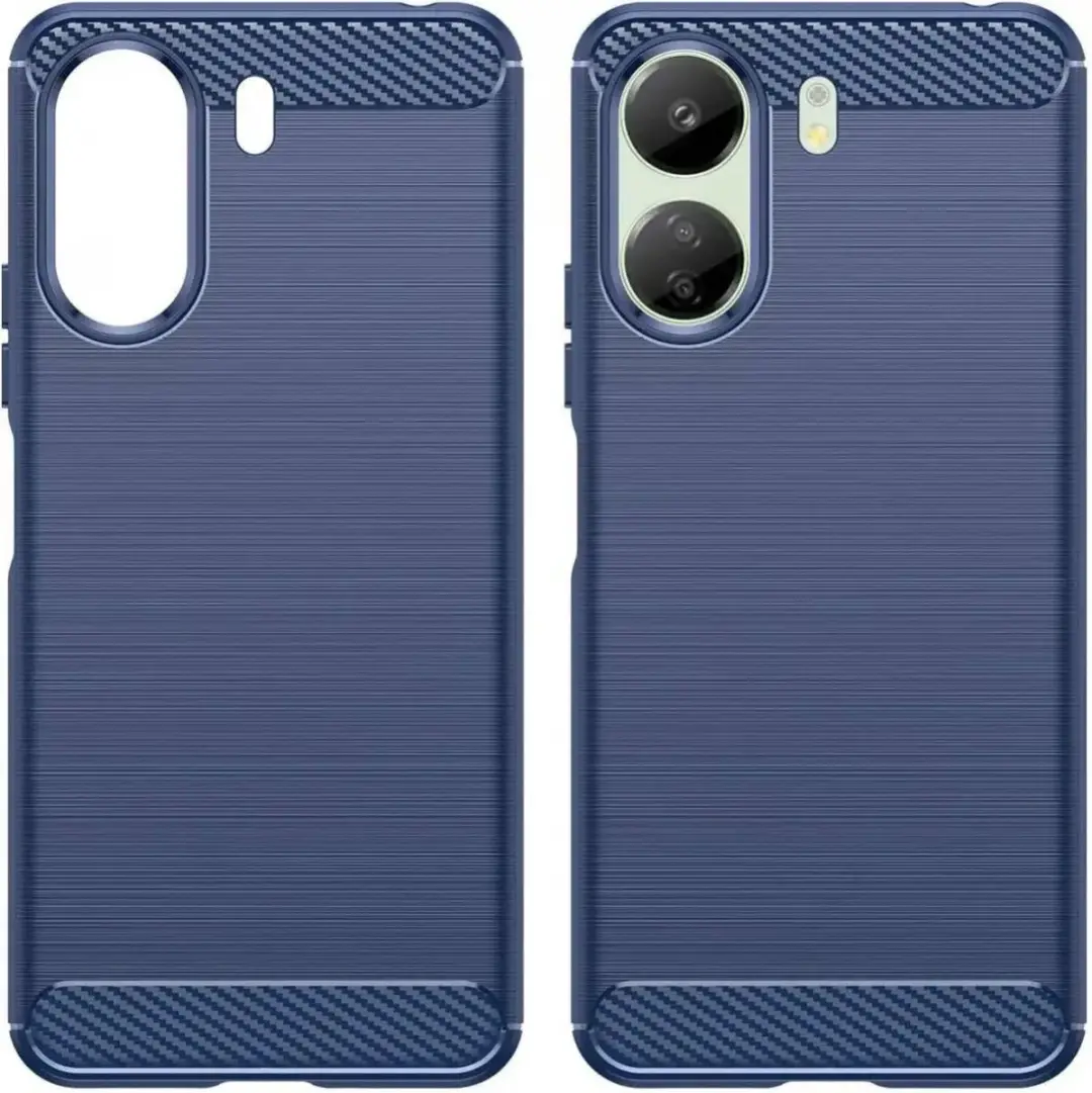 Selected TPU Hoesje Xiaomi Poco C65 - Blauw