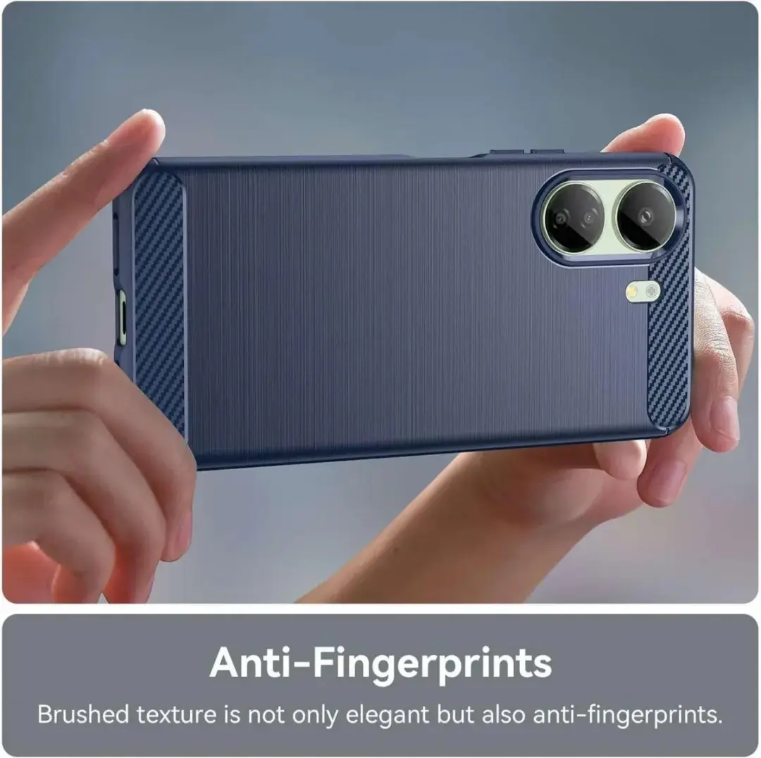 Selected TPU Hoesje Xiaomi Poco C65 - Blauw