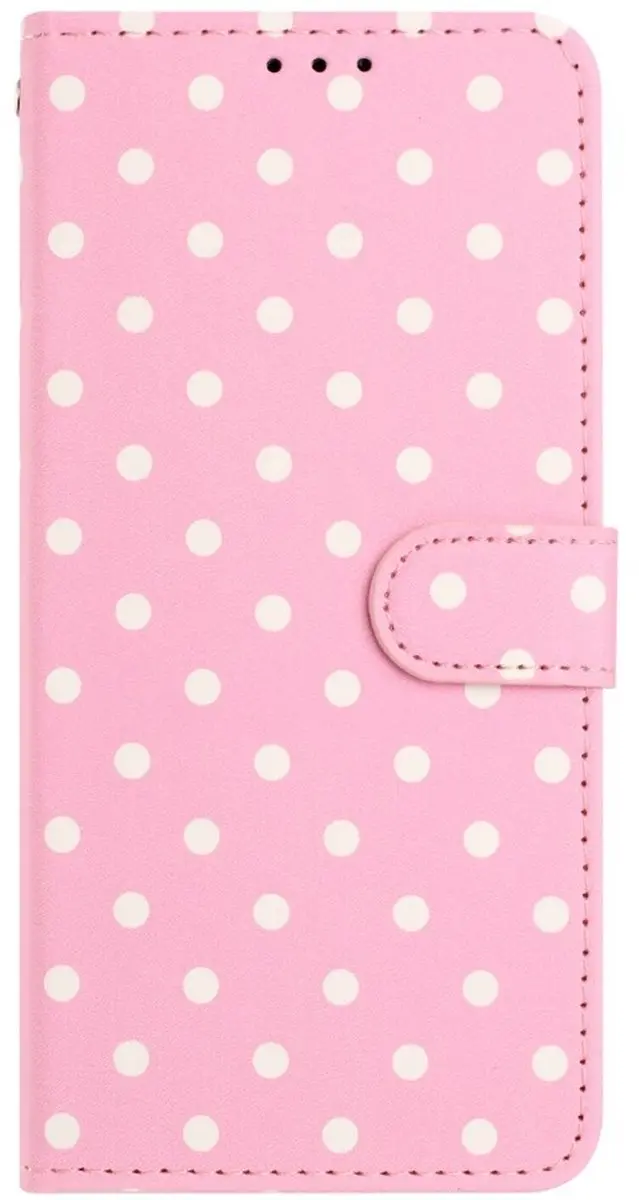 Selected Hoesje Samsung Galaxy A17/A26 Polka Dot Wallet - Roze - afbeelding 6 van 6