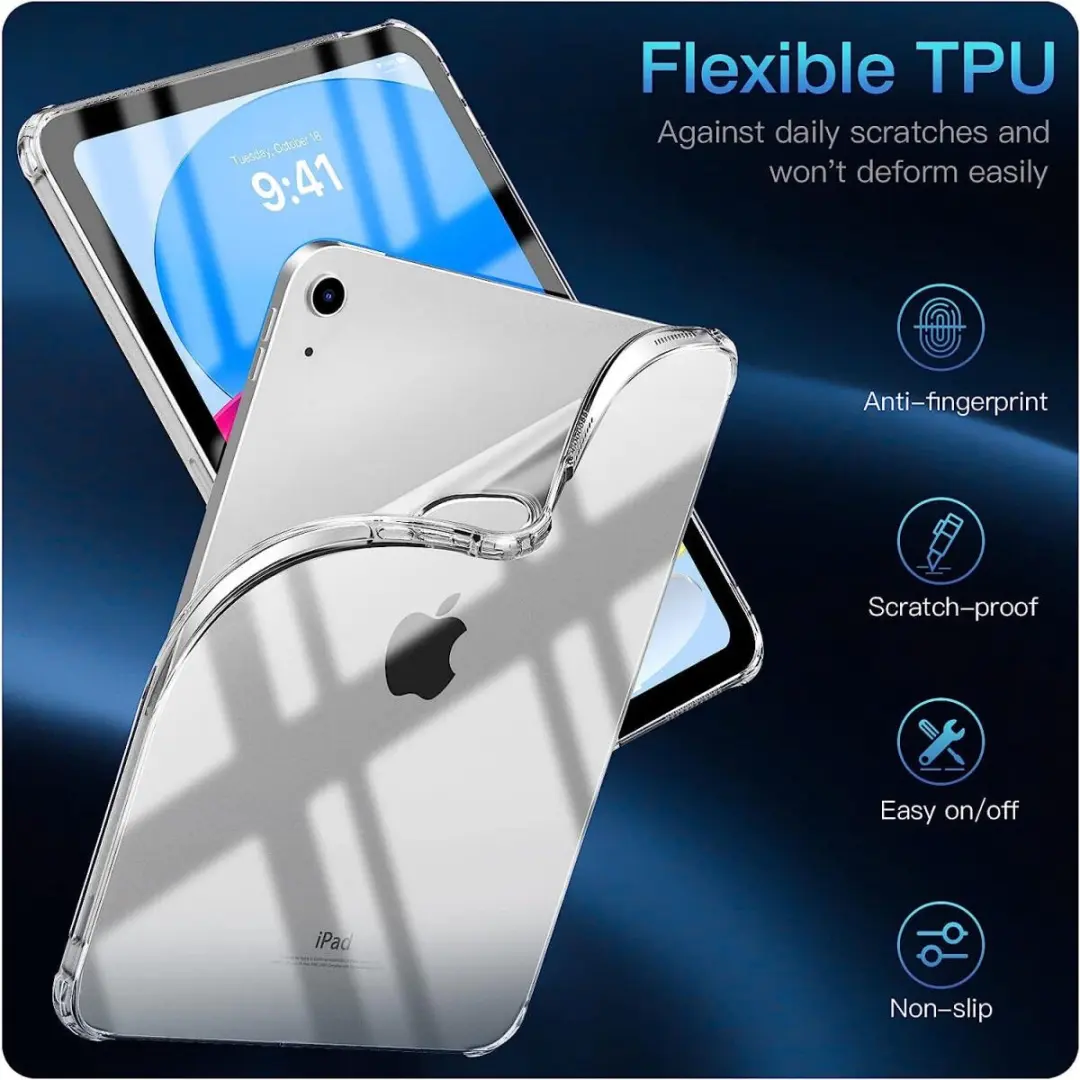 Selected TPU Hoes Transparant iPad 11 (2025) - 10,9" Apple