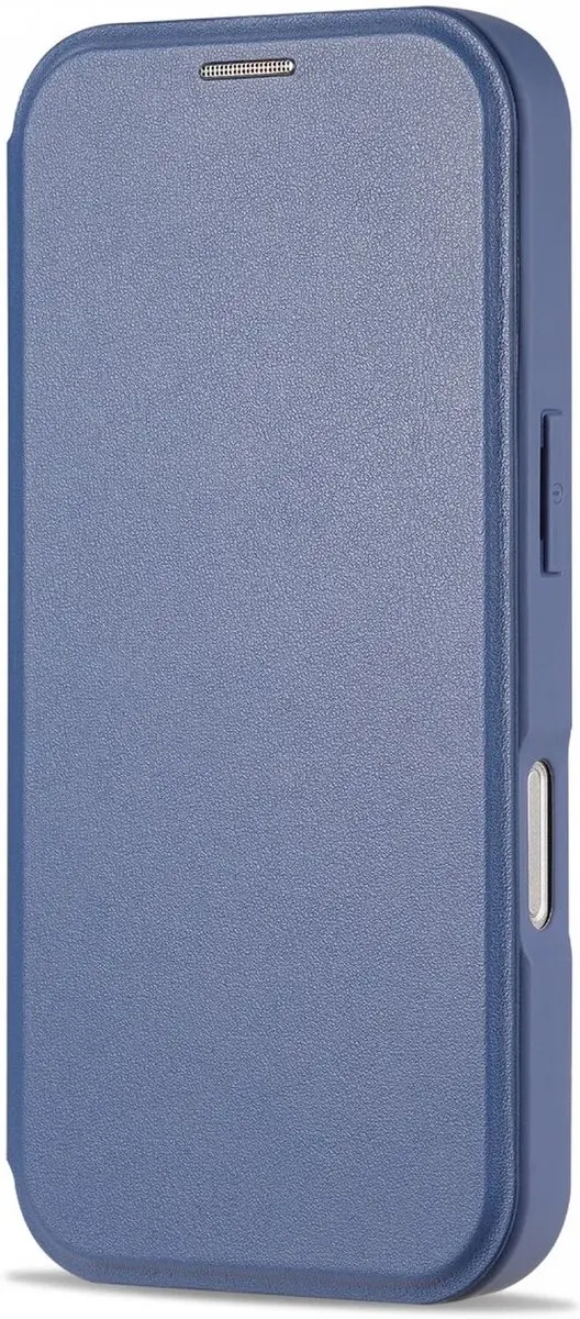 Selected Portemonnee Hoesje iPhone 16 Pro Max - MagSafe - Blauw