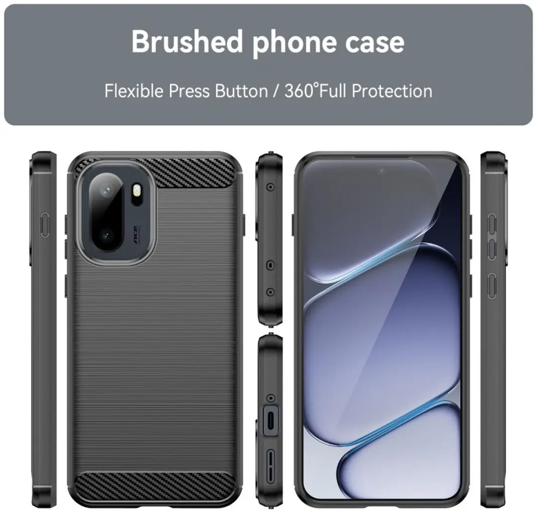 Selected TPU Hoesje OnePlus 15R - Zwart