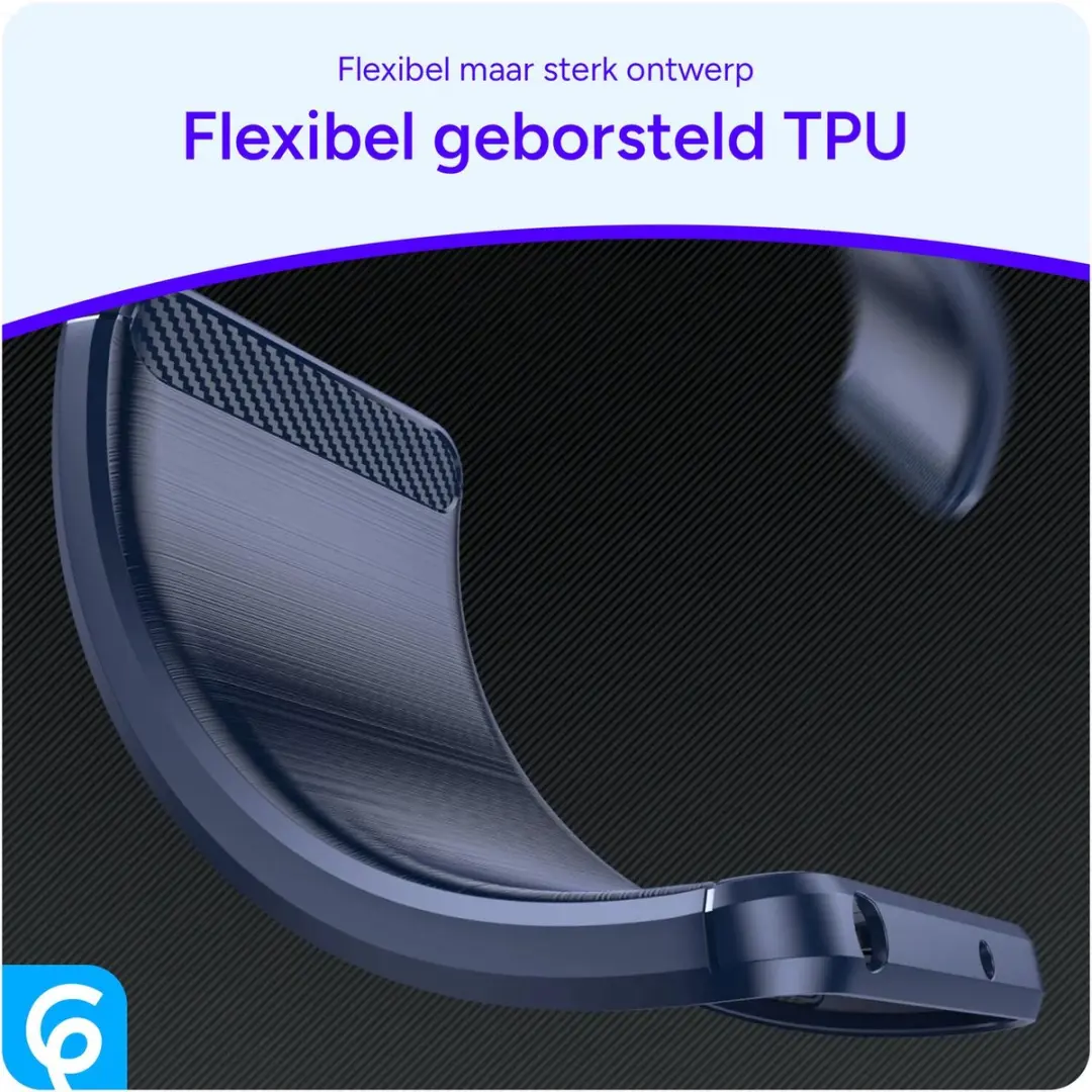 Selected TPU Hoesje Apple iPhone 16/17 - Blauw