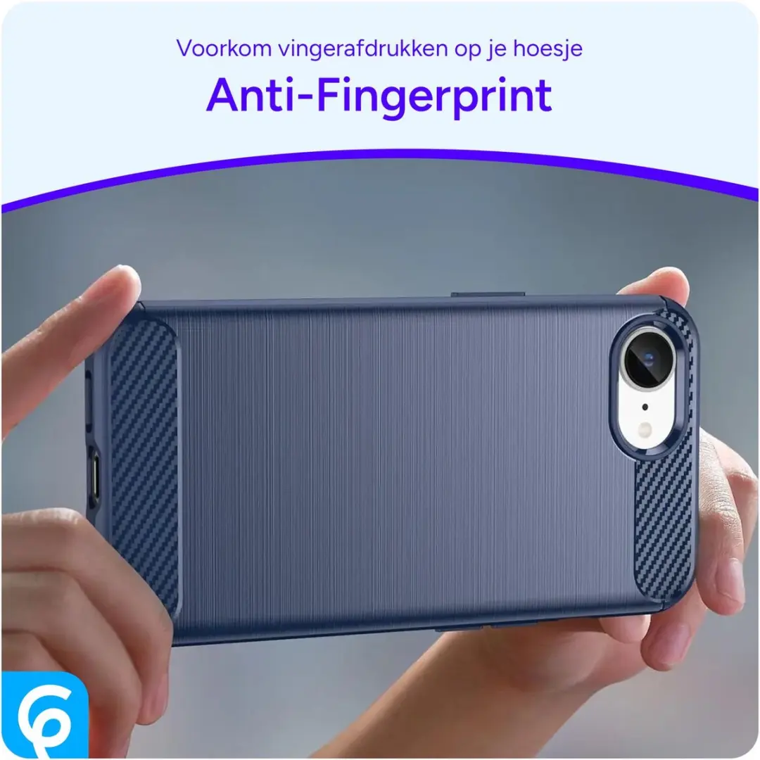 Selected TPU Hoesje Apple iPhone 16/17 - Blauw
