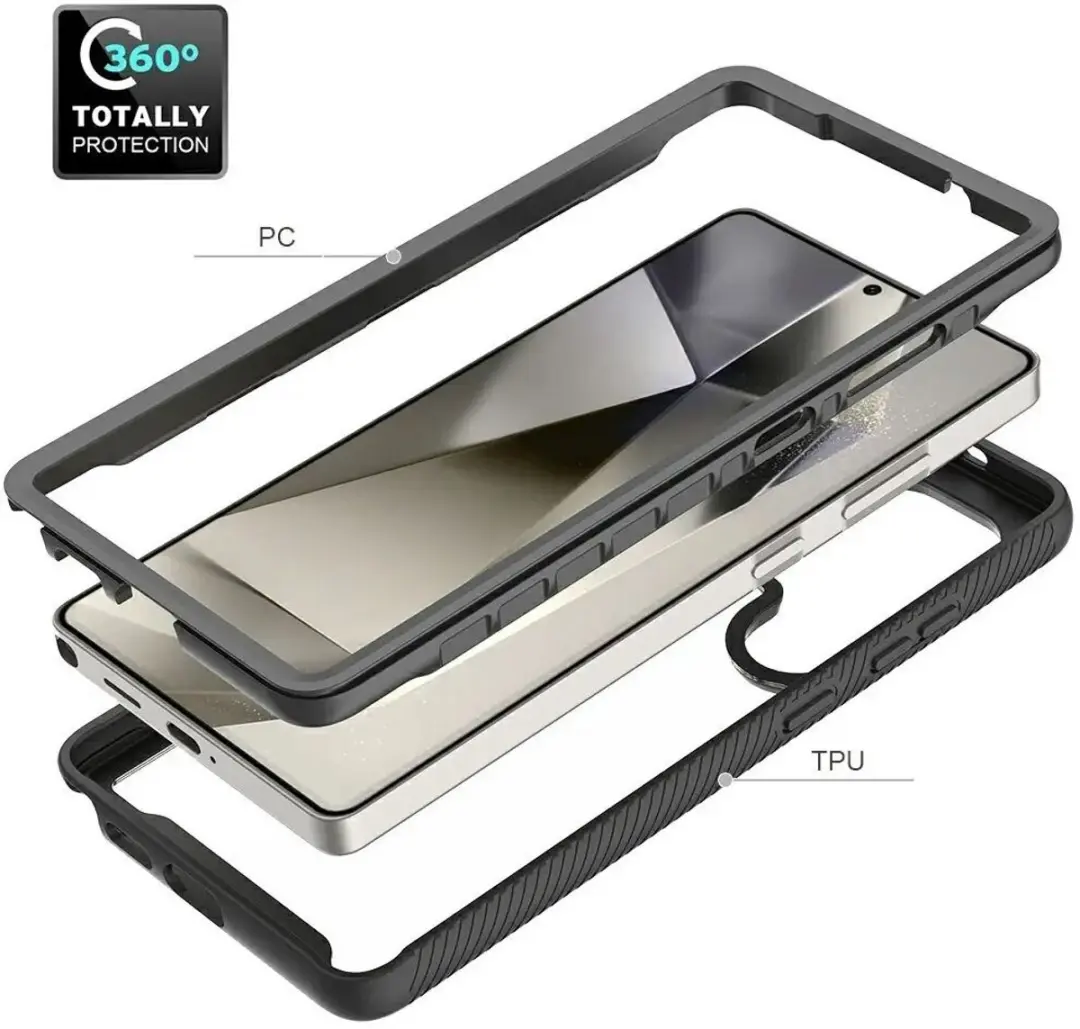 Selected Hoesje Samsung Galaxy S26 Ultra MagSafe - Transparant Zwart