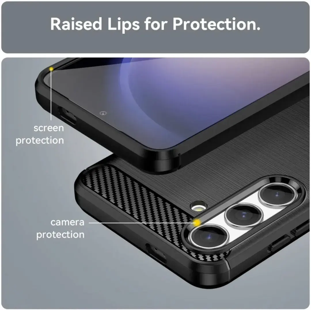 Selected TPU Hoesje Samsung Galaxy S24 - Zwart - afbeelding 6 van 6
