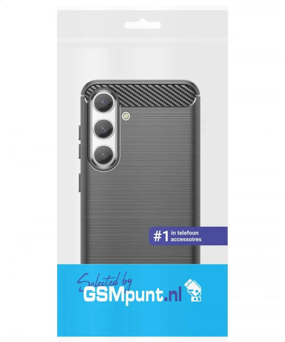 Selected TPU Hoesje Samsung Galaxy S24 - Zwart