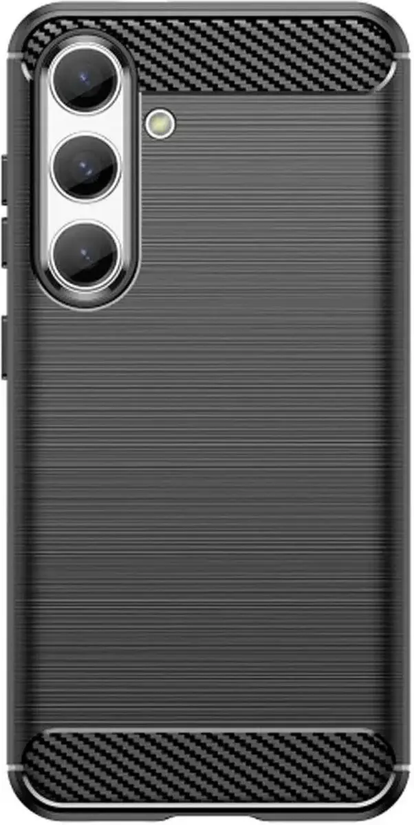 Selected TPU Hoesje Samsung Galaxy S24 - Zwart