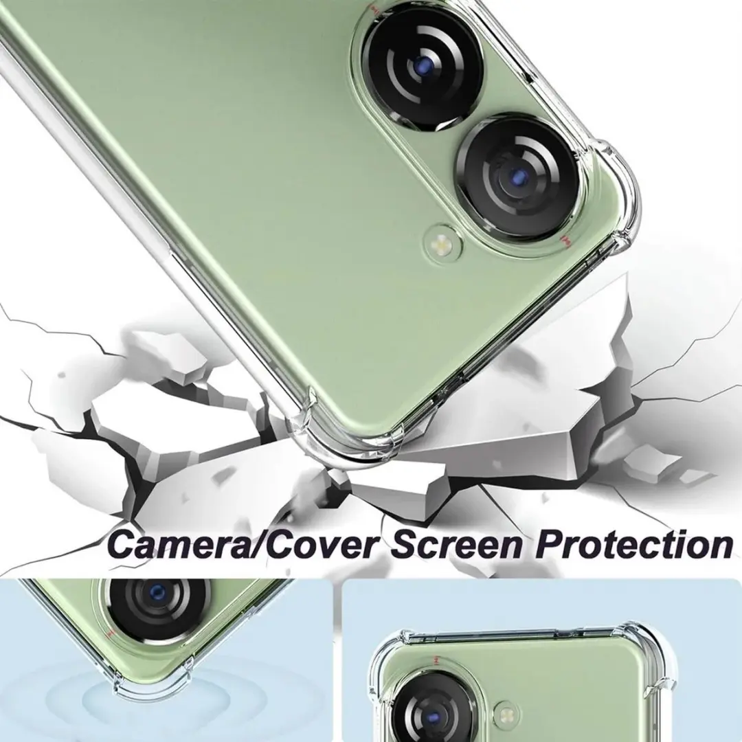 Asus Zenfone 10 TPU Hoesje - Transparant
