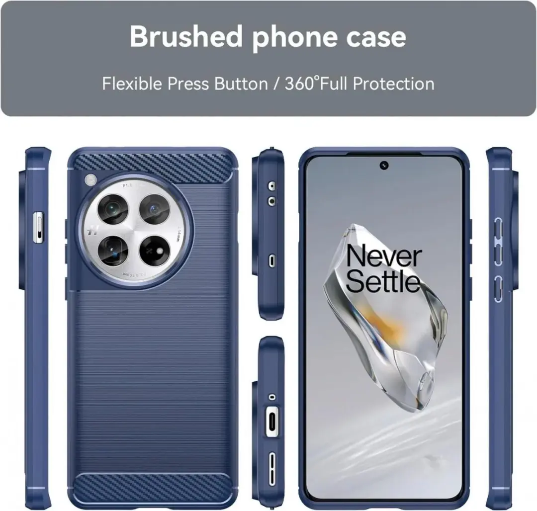 Selected by GSMpunt TPU Hoesje OnePlus 12 - Blauw