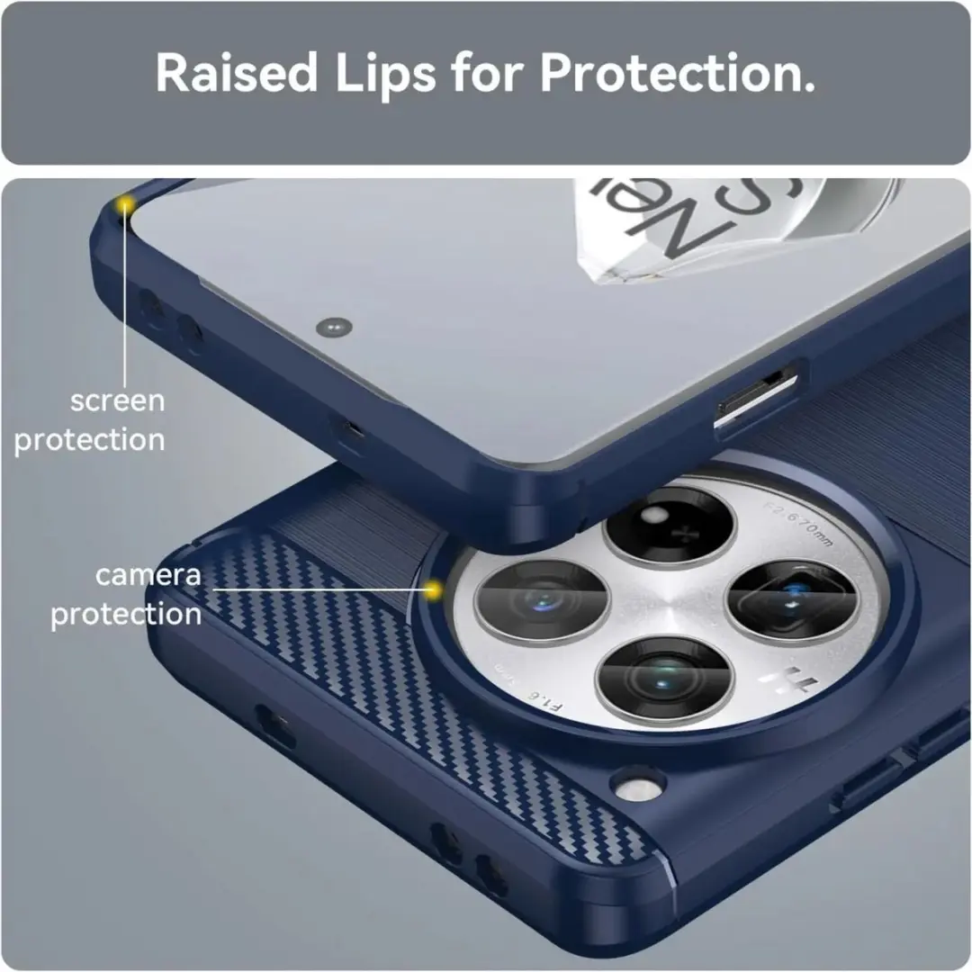 Selected by GSMpunt TPU Hoesje OnePlus 12 - Blauw