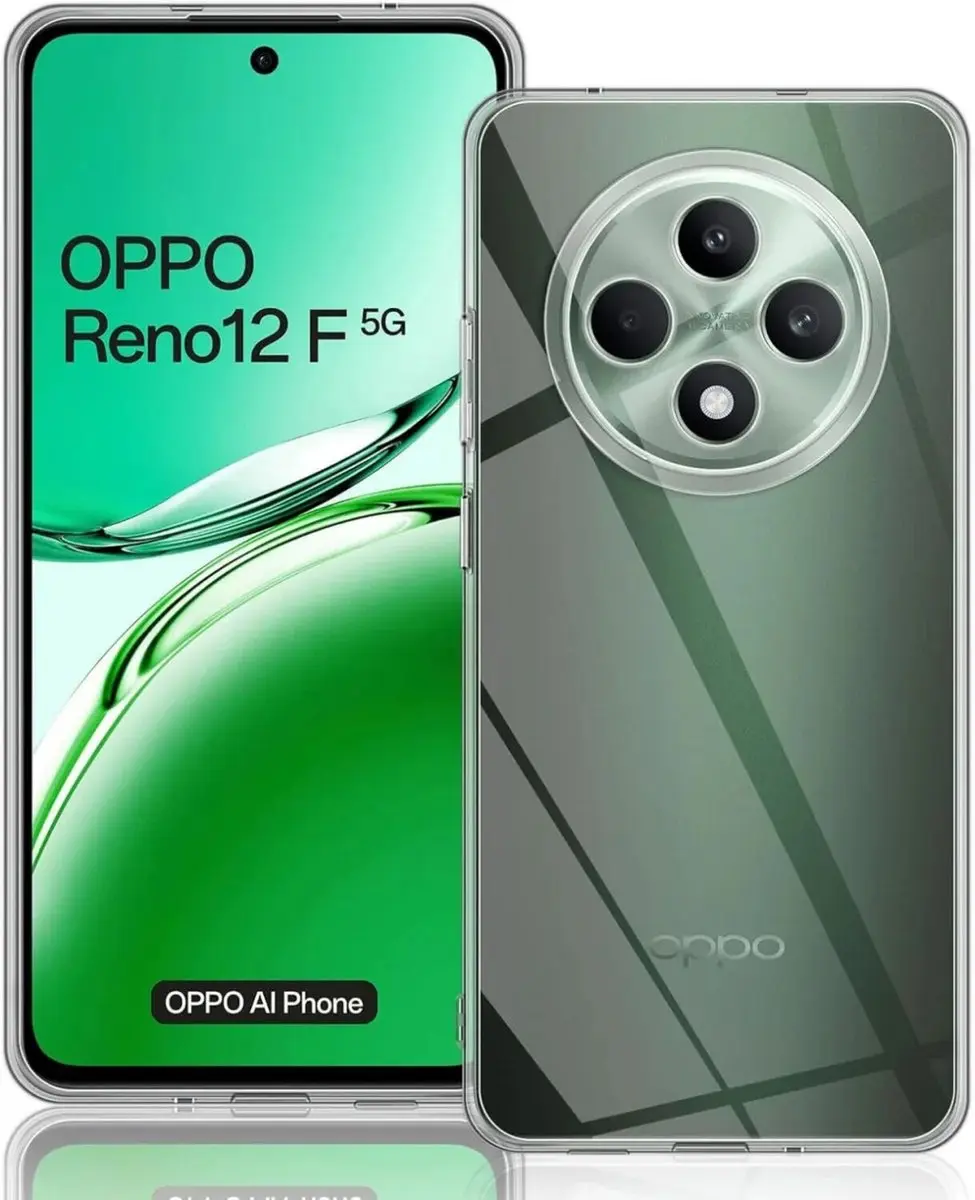 Selected Transparant TPU Hoesje Oppo Reno 12 F