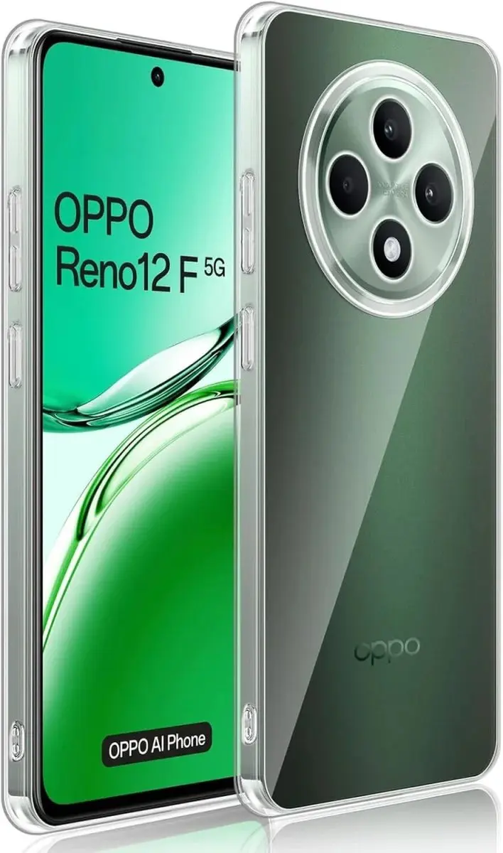 Selected Transparant TPU Hoesje Oppo Reno 12 F