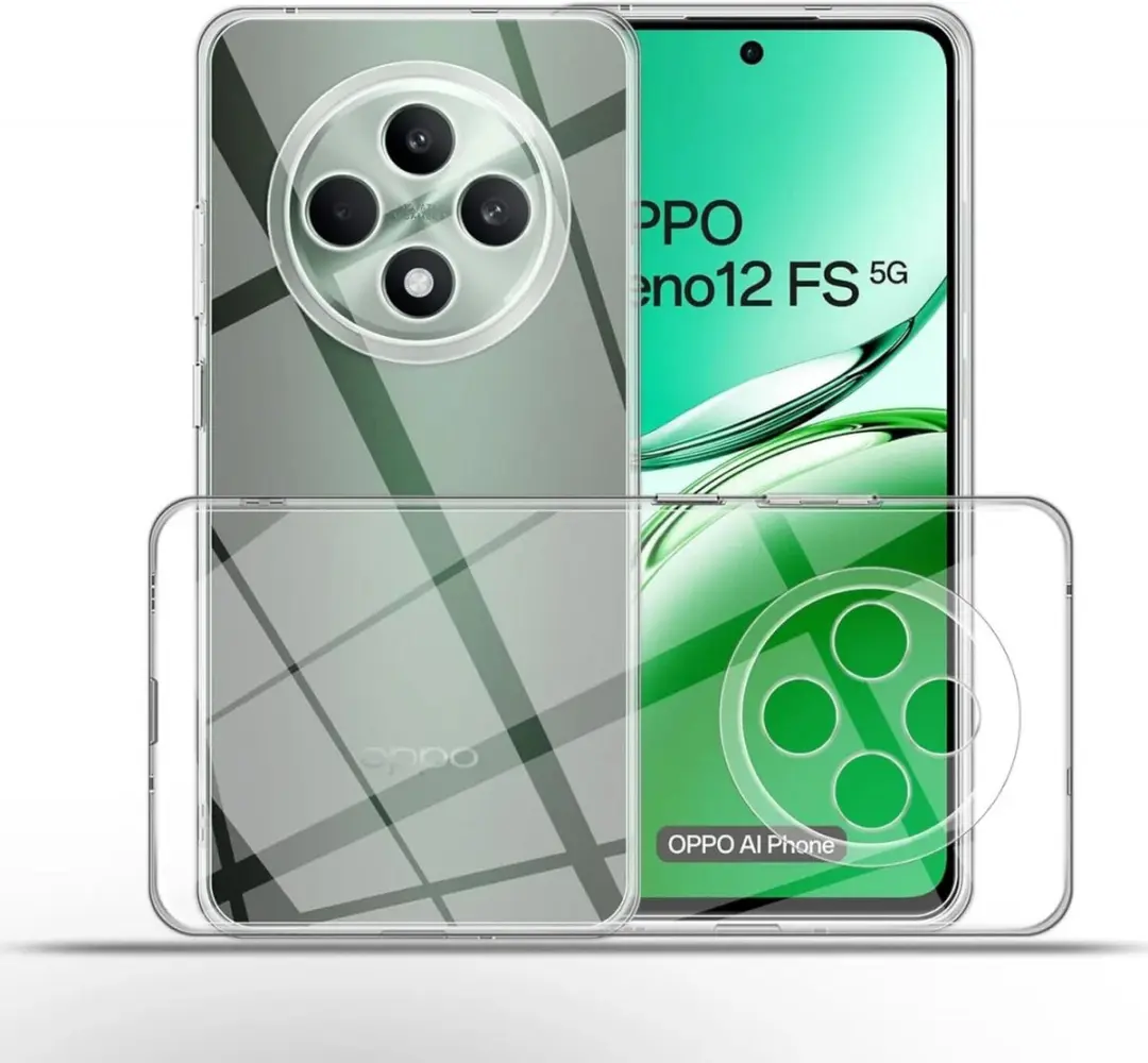 Selected Transparant TPU Hoesje Oppo Reno 12 F