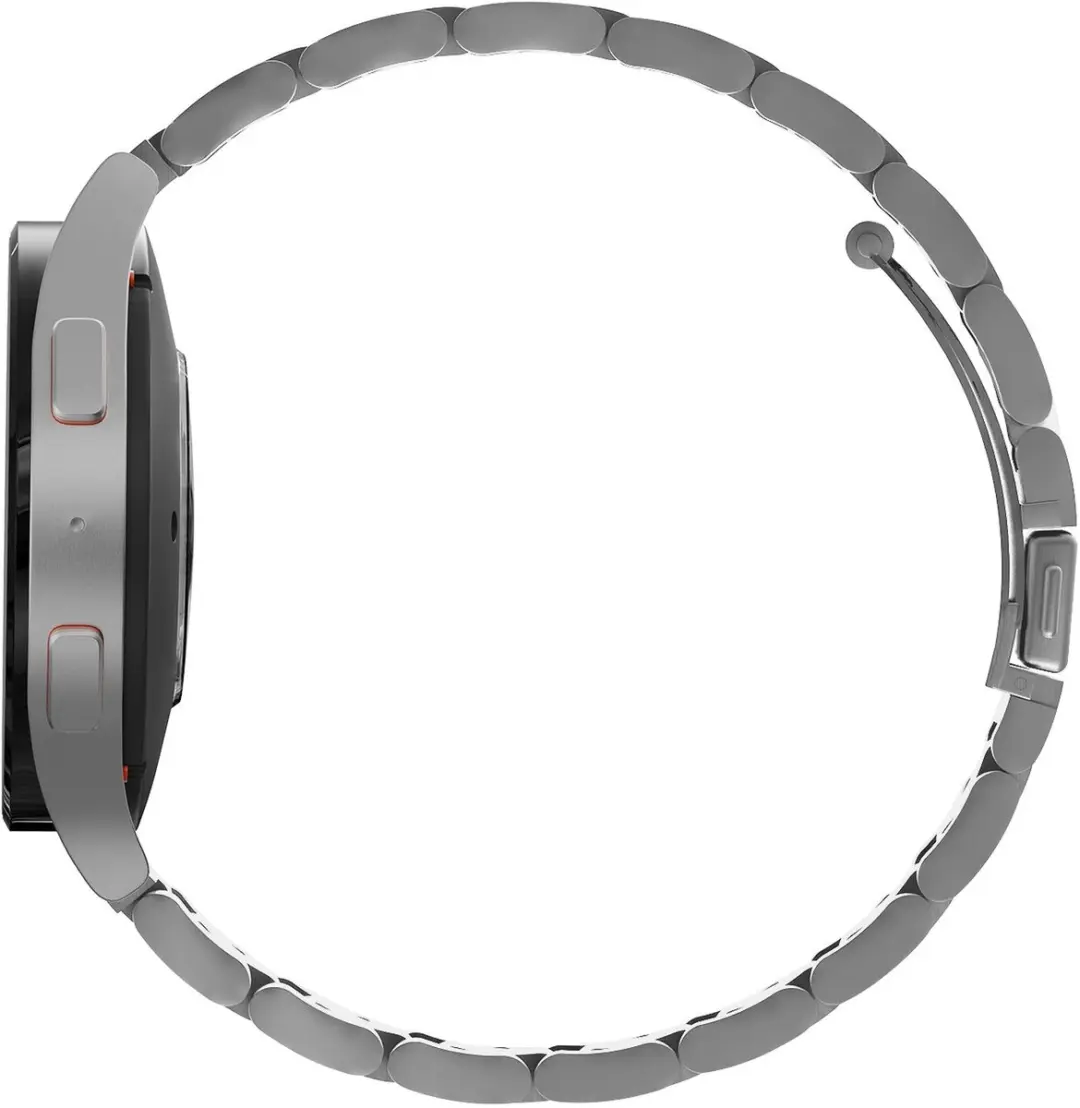 Selected by GSMpunt.nl Horloge Bandje 20mm RVS - Zilver