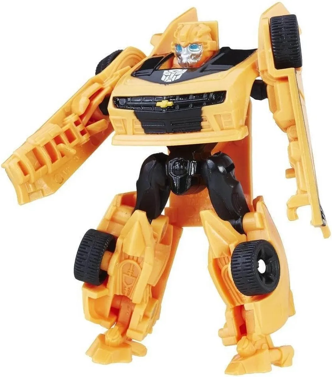 Hasbro Transformers The Last Knight Bumblebee Actiefiguur - 6cm - Geel
