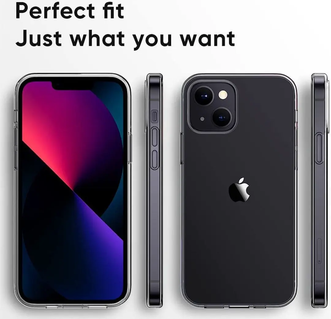 Selected Transparant TPU Hoesje iPhone 13