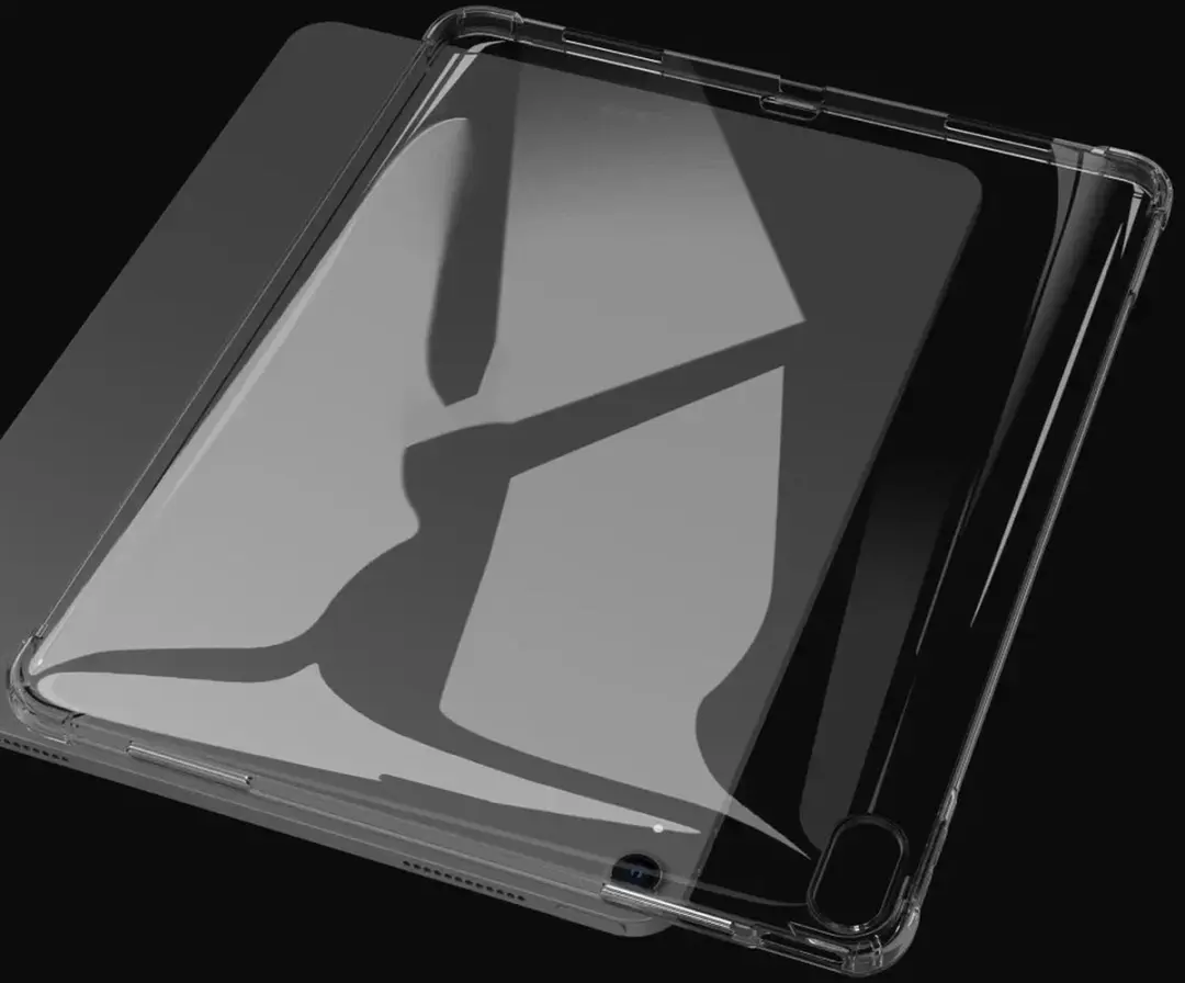 Selected by GSMpunt Schokbestendige TPU Hoes Transparant - iPad Air 13 (2024)