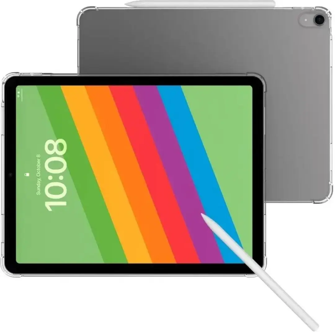 Selected by GSMpunt Schokbestendige TPU Hoes Transparant - iPad Air 13 (2024)