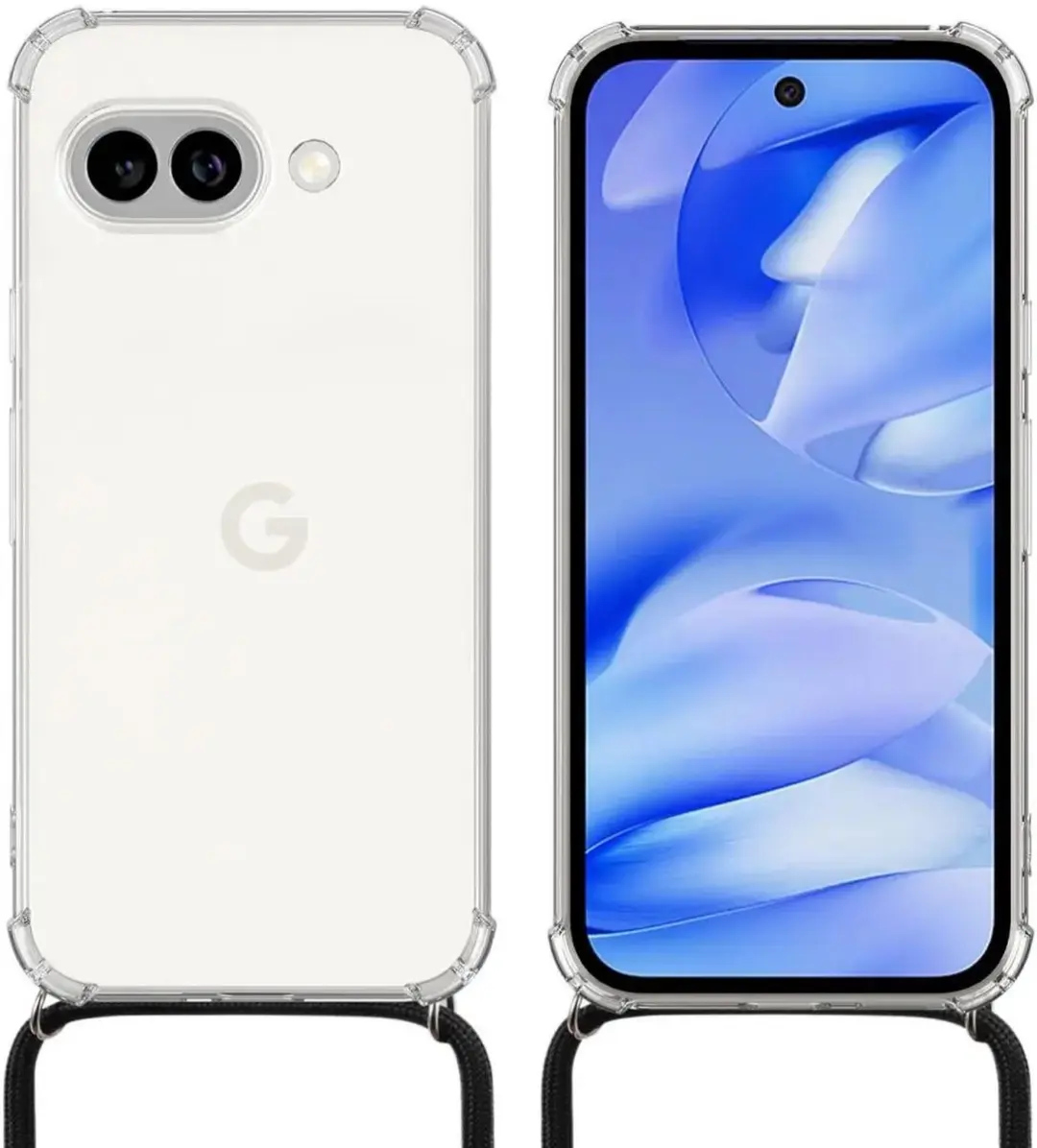 Selected Schokbestendig Hoesje Google Pixel 9a - Transparant
