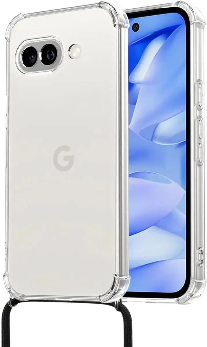 Selected Schokbestendig Hoesje Google Pixel 9a - Transparant