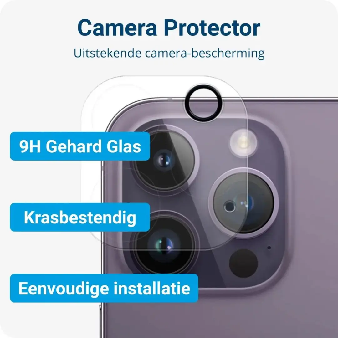Selected iPhone 14 Pro Max 3-in-1 Set - Transparant