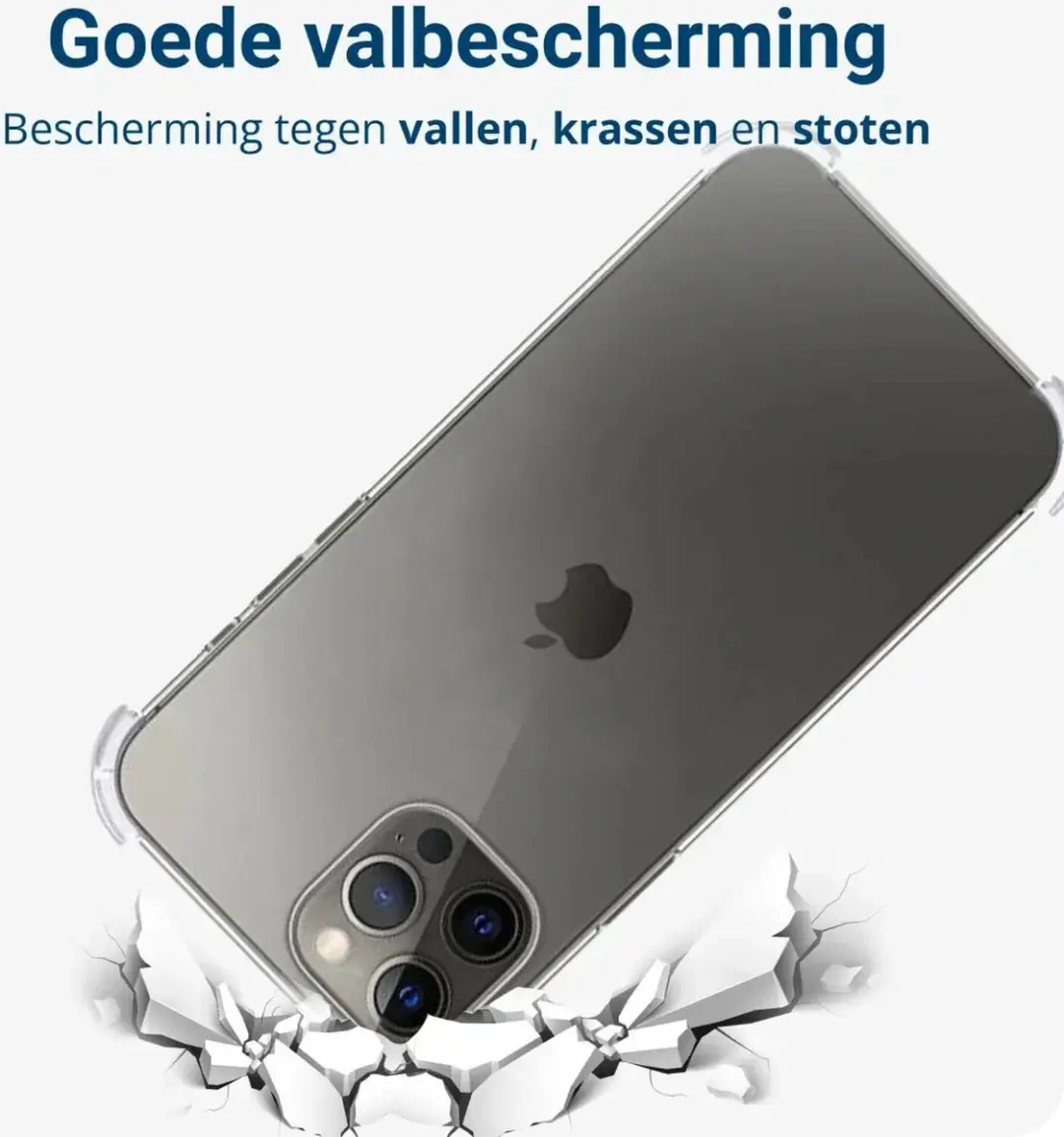 Selected iPhone 14 Pro Max 3-in-1 Set - Transparant