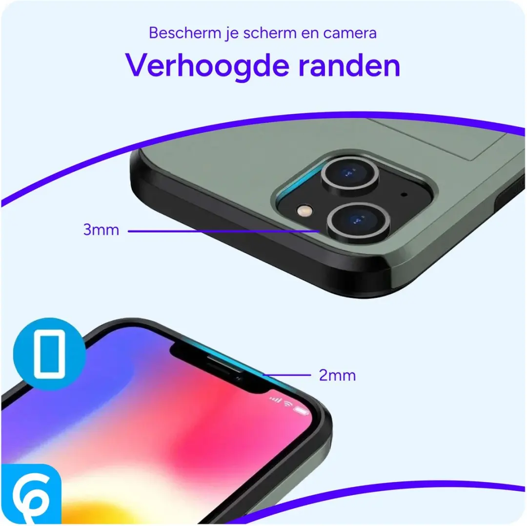 Selected Hoesje Samsung Galaxy S26 Kaarthouder Groen