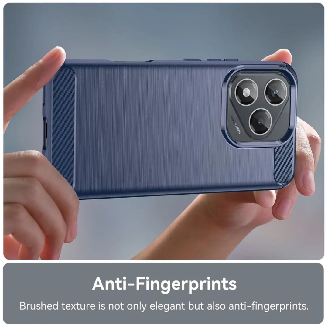 Selected TPU Hoesje Honor 400 Lite - Blauw