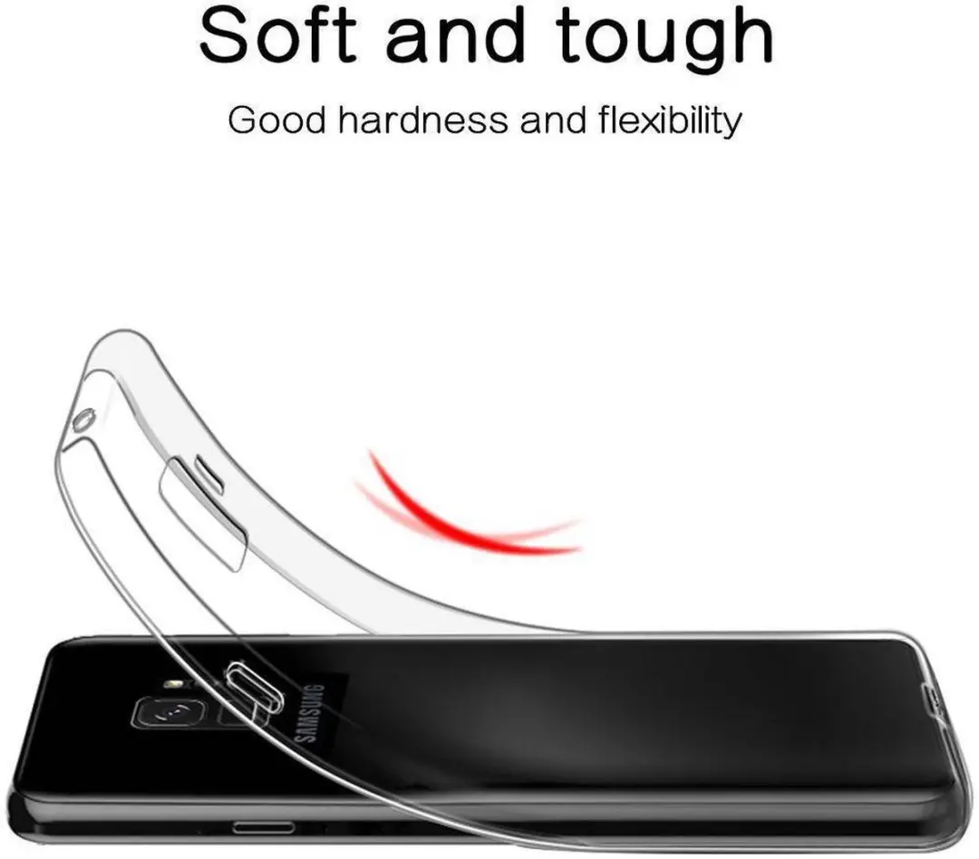 Selected Transparant TPU Hoesje Samsung Galaxy S9 - Ultra Dun - afbeelding 6 van 6