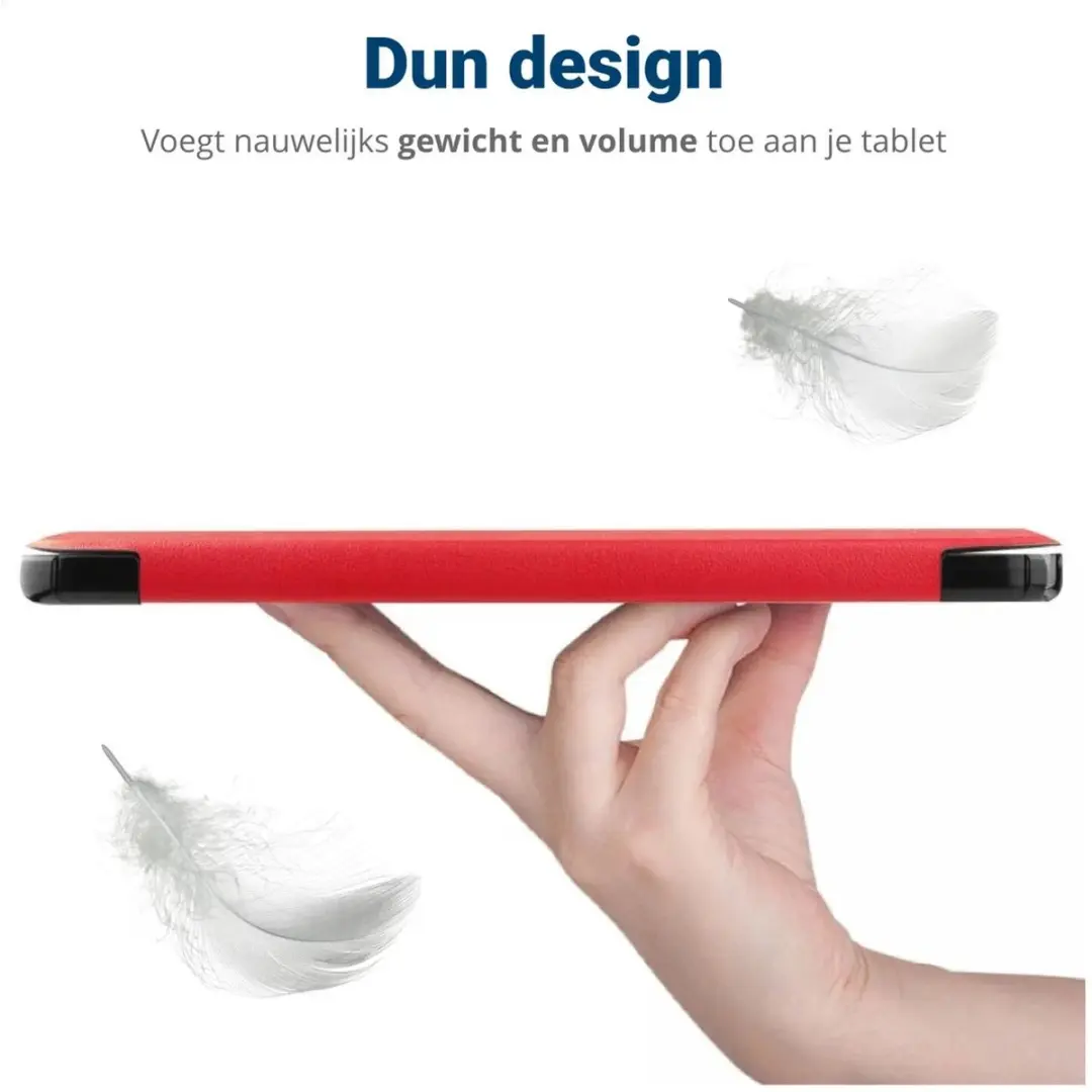 Selected by GSMpunt Samsung Galaxy Tab A11 Book Case - Rood