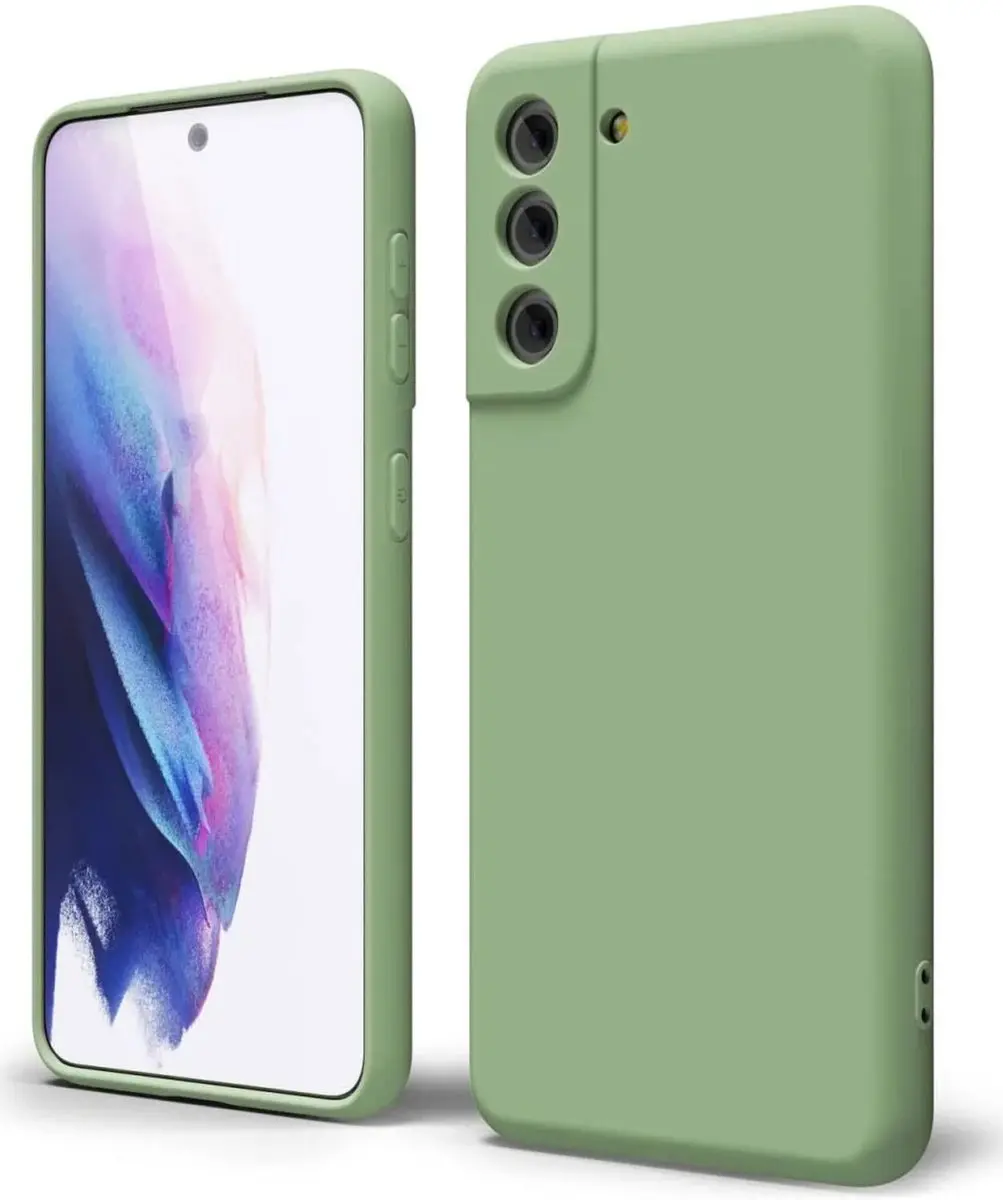 Selected Hoesje Samsung Galaxy S21 Groen
