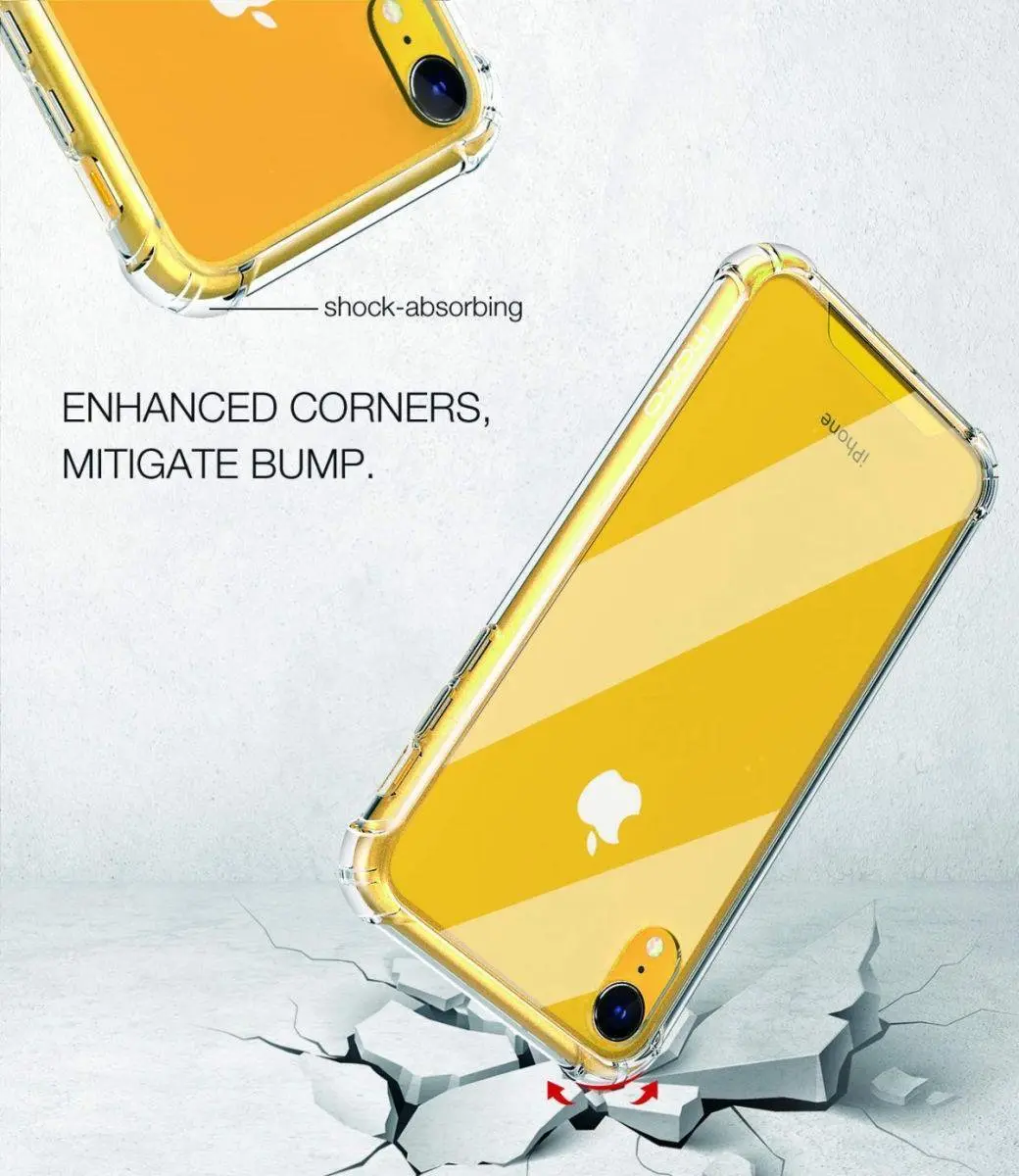 Selected Hoesje Schokbestendig Transparant voor iPhone XR
