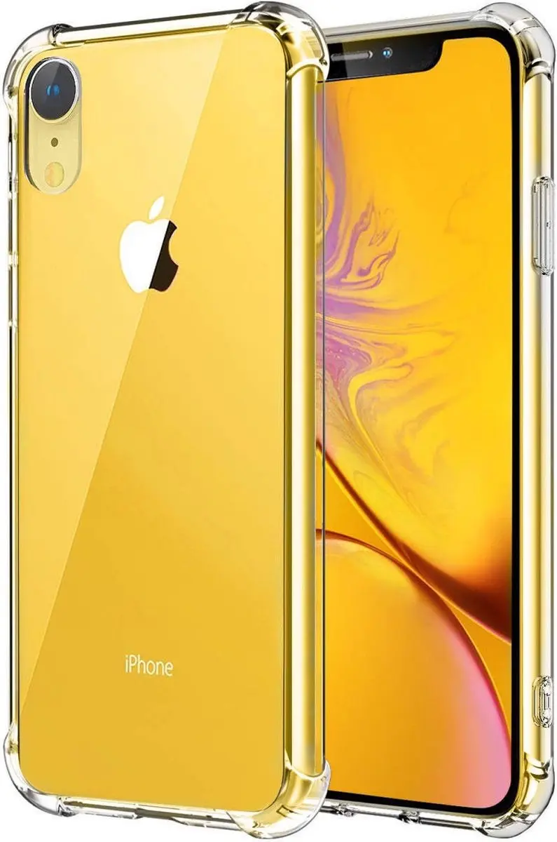 Selected Hoesje Schokbestendig Transparant voor iPhone XR