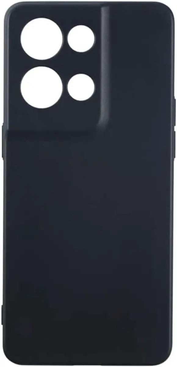 Selected Dun TPU Hoesje Oppo Reno 8 Pro - Zwart