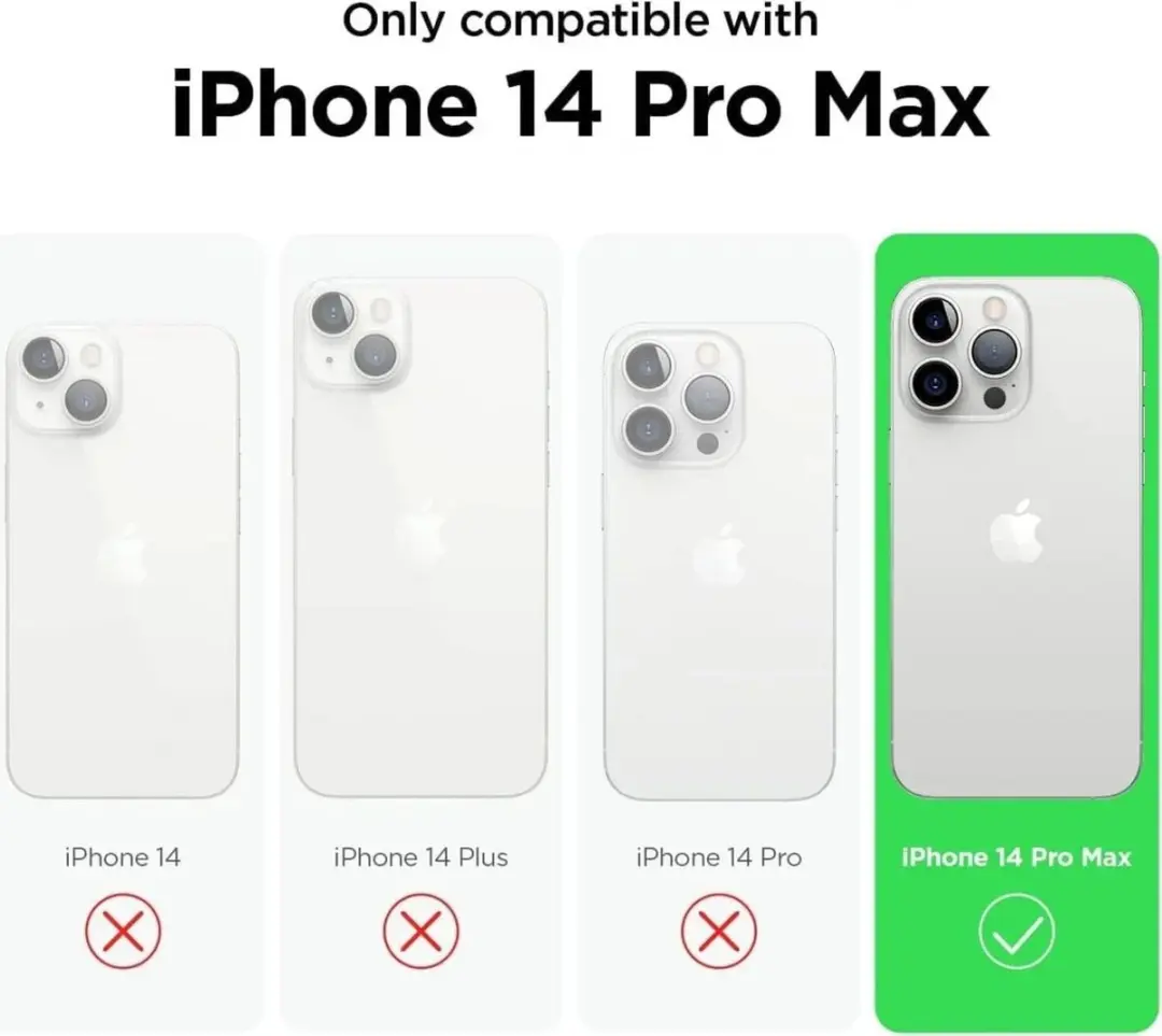 Selected Hoesje iPhone 14 Pro Max TPU Dun Zwart - afbeelding 6 van 6