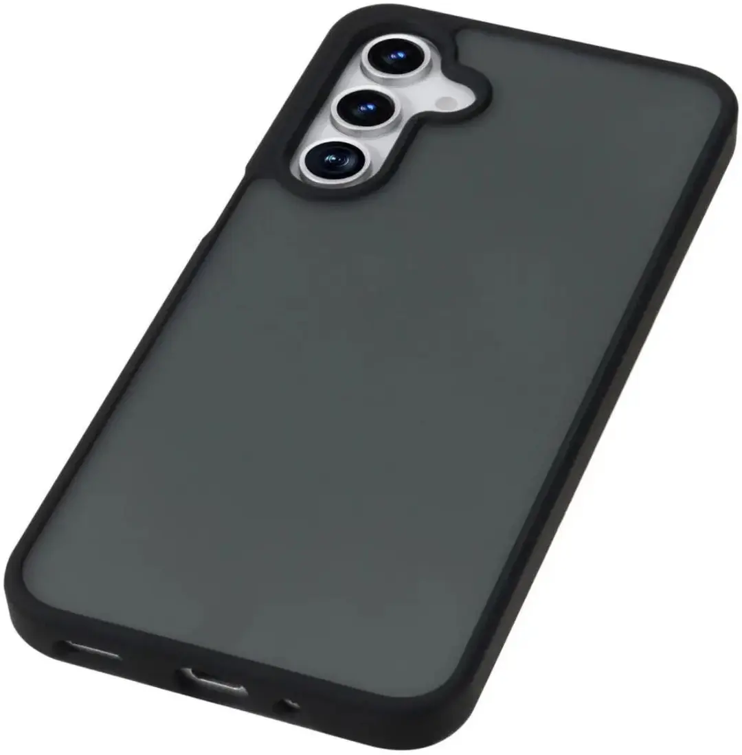 Selected Hoesje Samsung Galaxy A17 Matte Back Cover - Zwart